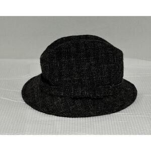 Vtg Mark of Worlds Best Hat Thinsulate Pure Wool Fedora Hat Gray Medium Made USA